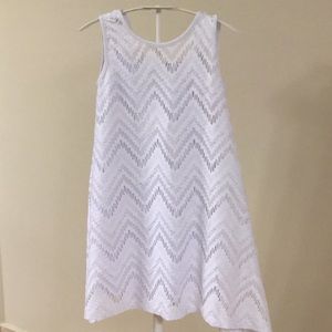 Sally Miller Couture White Crochet Dress